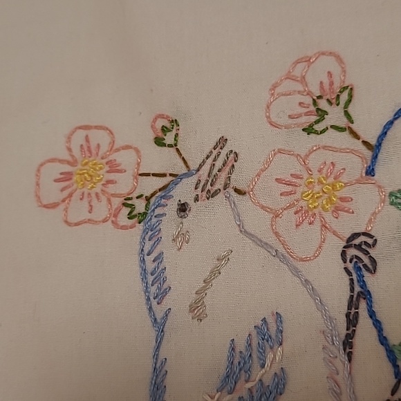 Vintage Hand Stitched Idaho State Bird & Flower - Picture 2 of 16